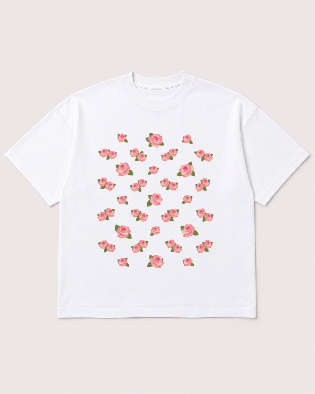 Mockup Boxy Heavyweight Tee White product