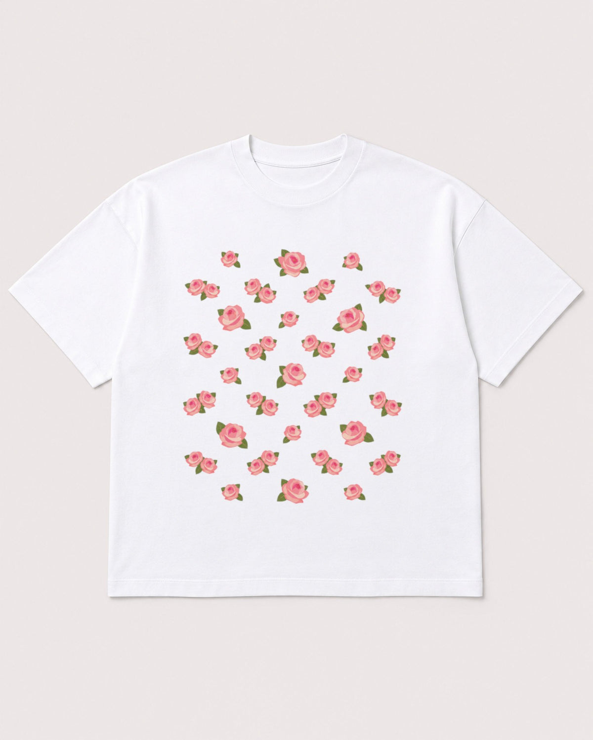 Mockup Boxy Heavyweight Tee White product