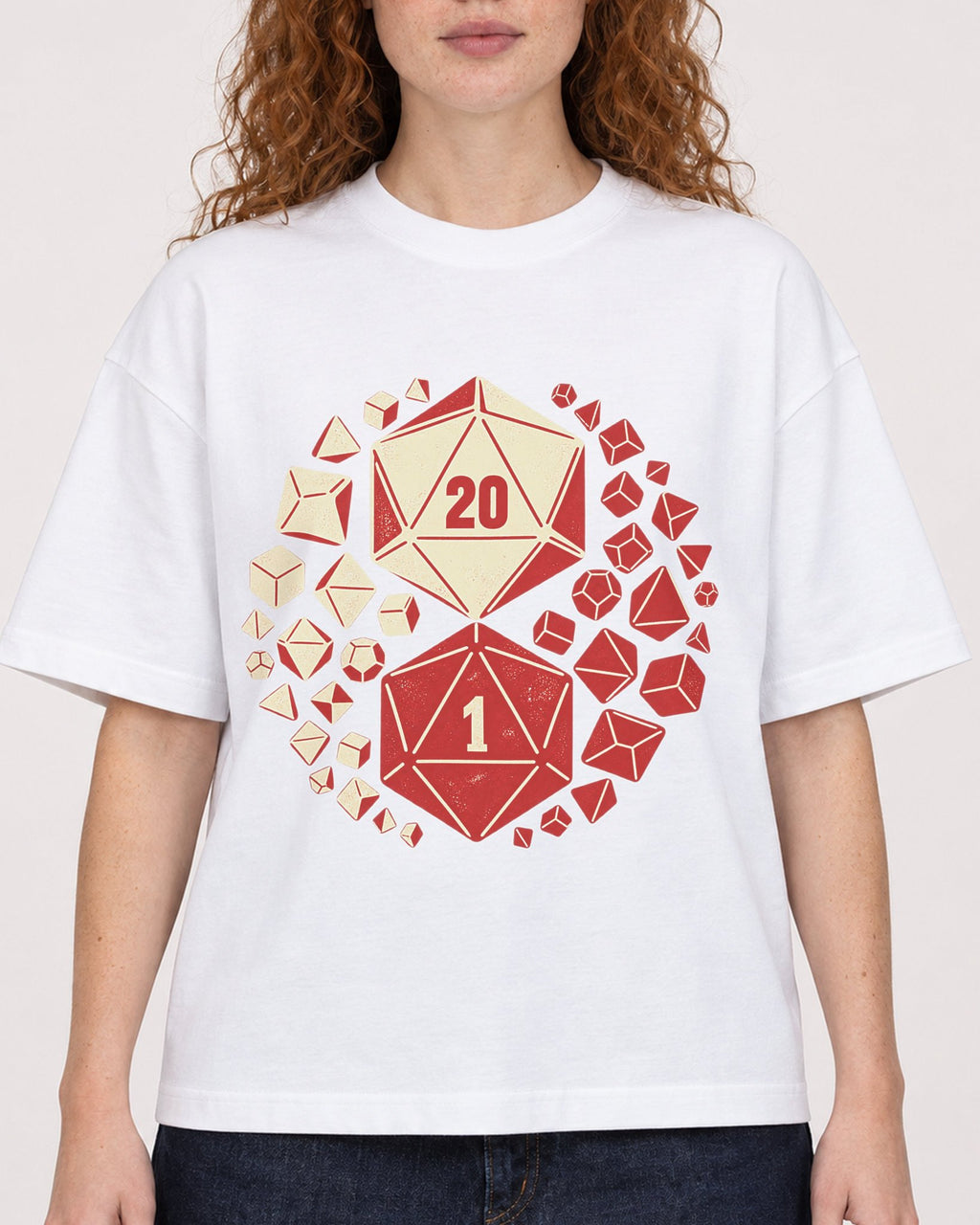 Mockup Boxy Heavyweight Tee White female close-up 09