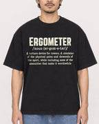 Mockup Boxy Heavyweight Tee Black male close-up 02