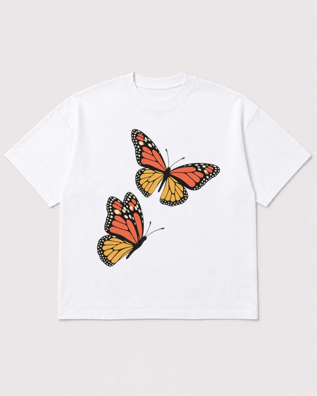 Mockup Boxy Heavyweight Tee White product
