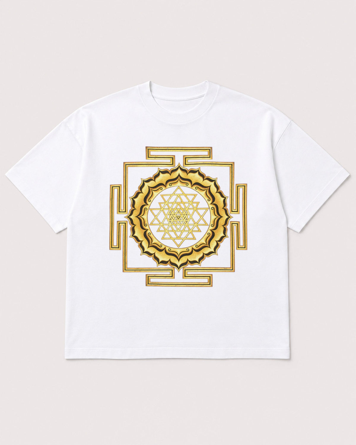 Mockup Boxy Heavyweight Tee White product