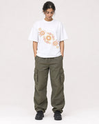 Mockup Boxy Heavyweight Tee White female full-body 17