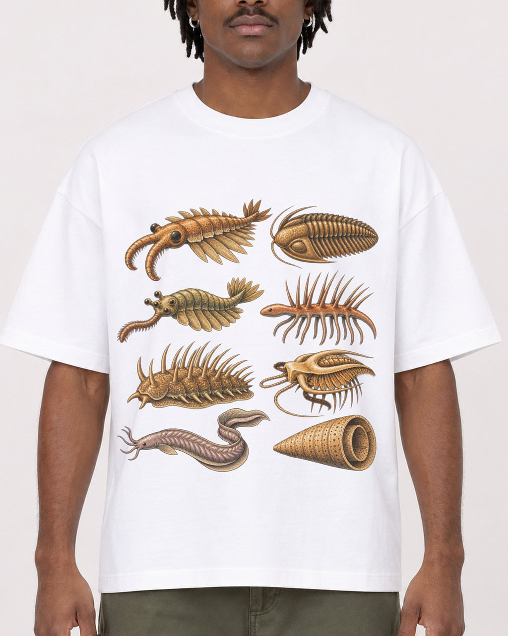 Mockup Boxy Heavyweight Tee White male close-up 04
