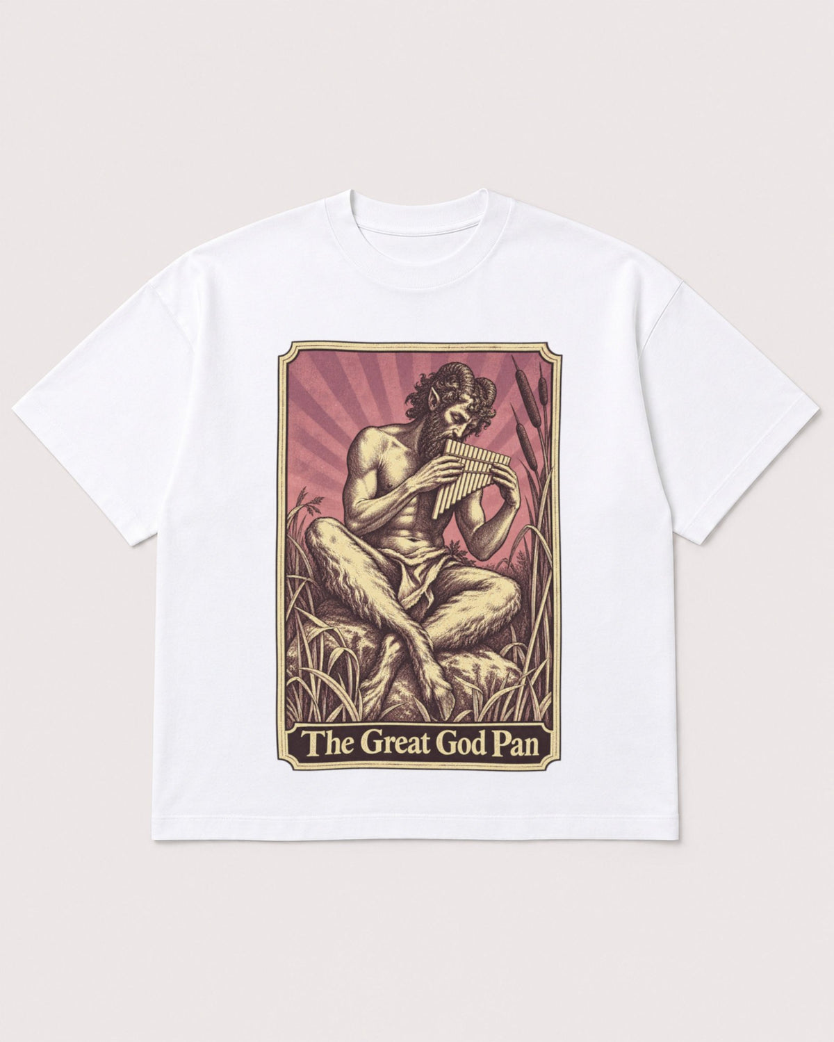 Mockup Boxy Heavyweight Tee White product