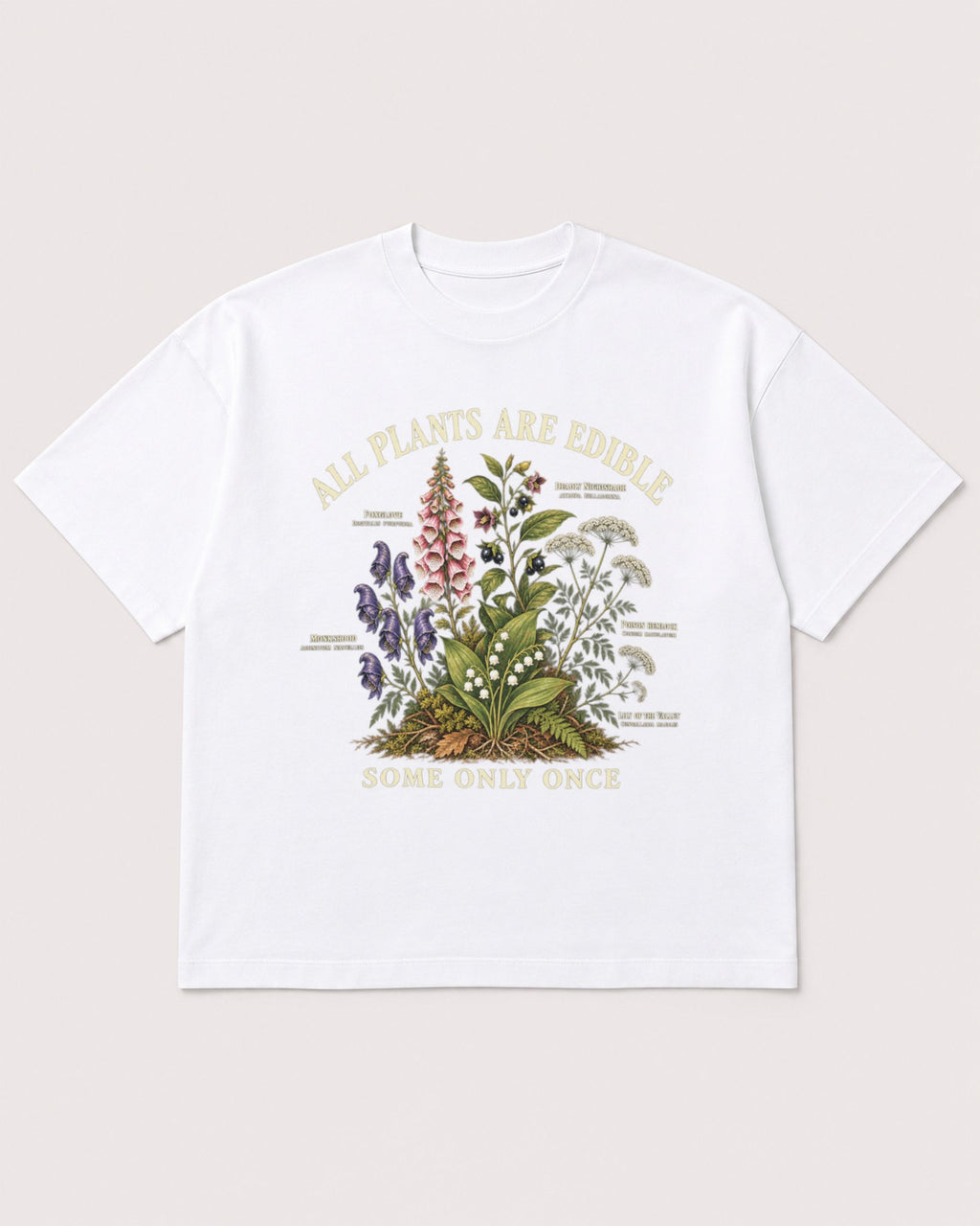 Mockup Boxy Heavyweight Tee White product