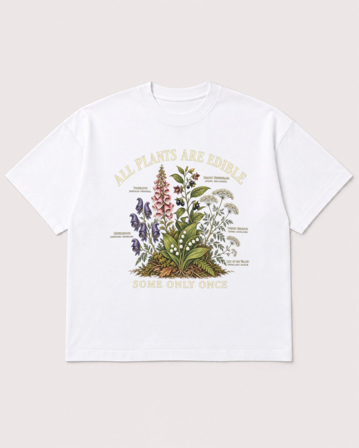 Mockup Boxy Heavyweight Tee White product