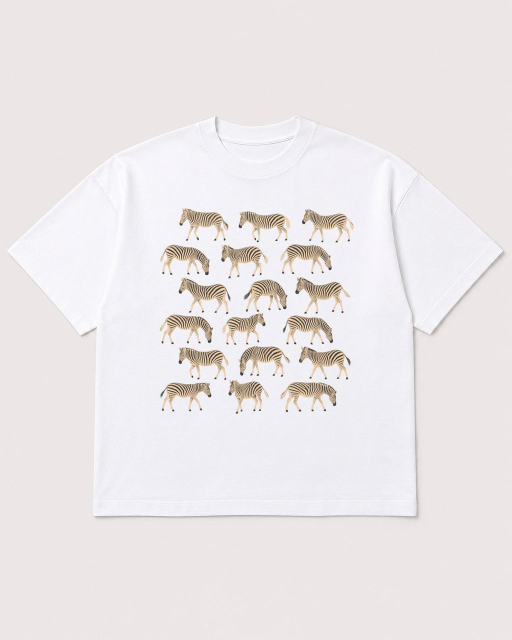 Mockup Boxy Heavyweight Tee White product