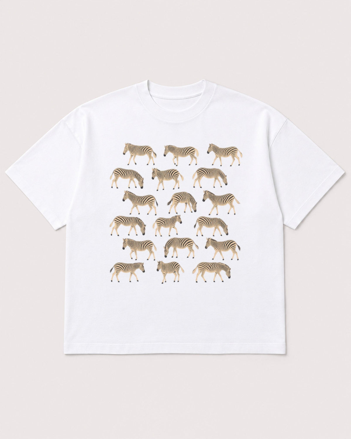 Mockup Boxy Heavyweight Tee White product