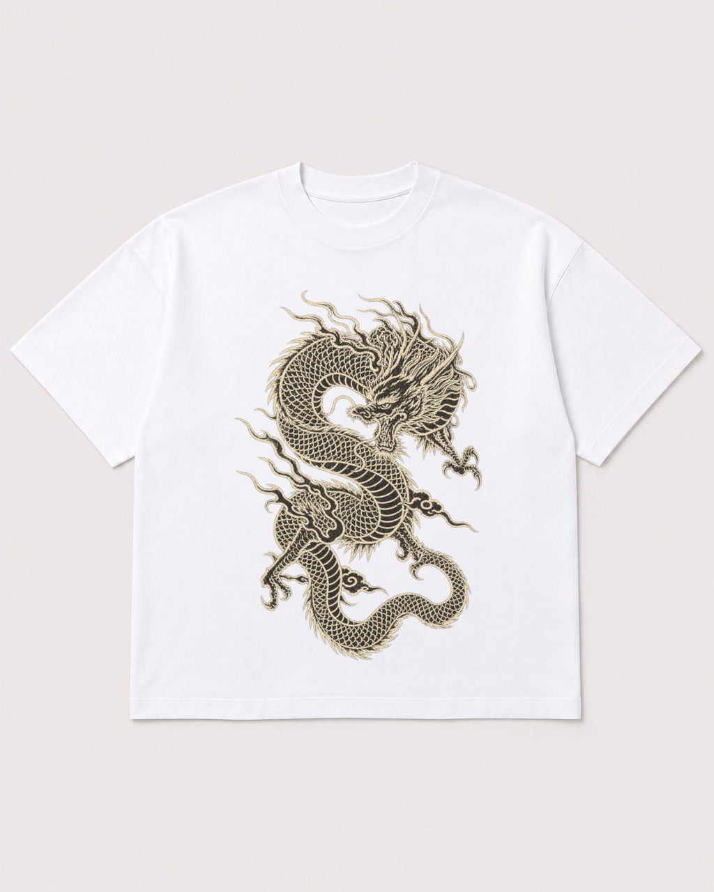 Mockup Boxy Heavyweight Tee White product