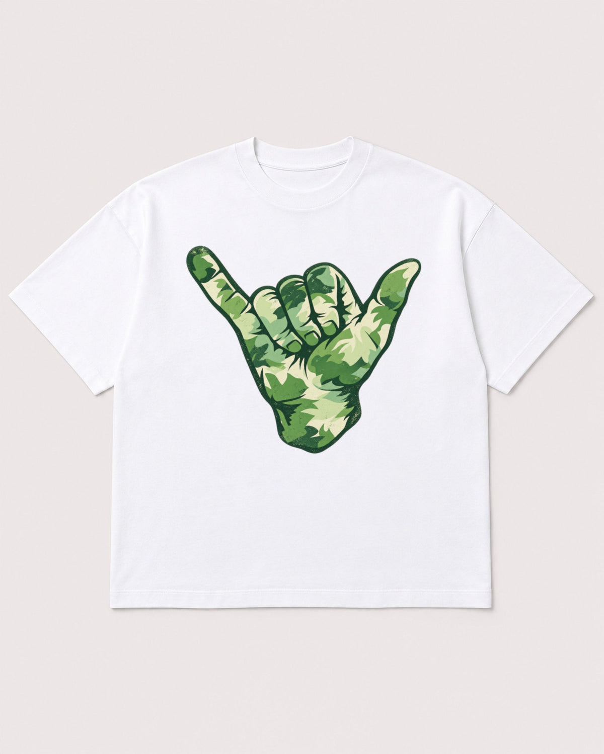 Mockup Boxy Heavyweight Tee White product