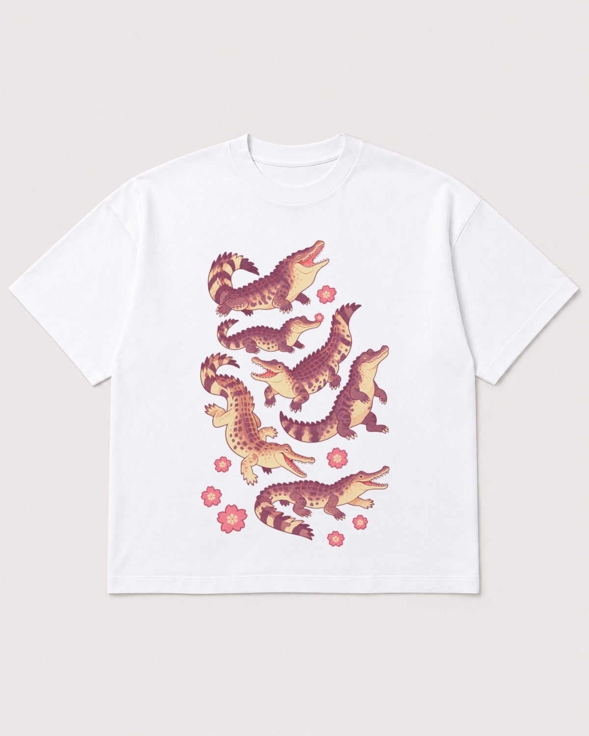 Mockup Boxy Heavyweight Tee White product