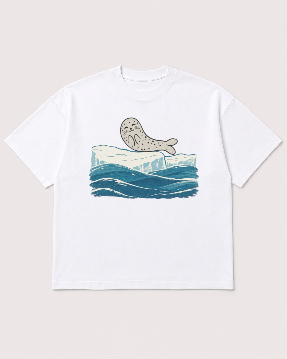 Mockup Boxy Heavyweight Tee White product