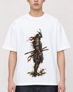 Mockup Boxy Heavyweight Tee White male close-up 21