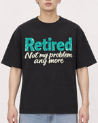 Mockup Boxy Heavyweight Tee Black male close-up 01