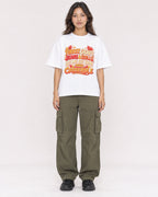Mockup Boxy Heavyweight Tee White female full-body 02