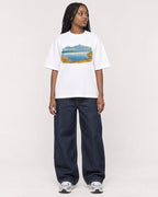 Mockup Boxy Heavyweight Tee White female full-body 04