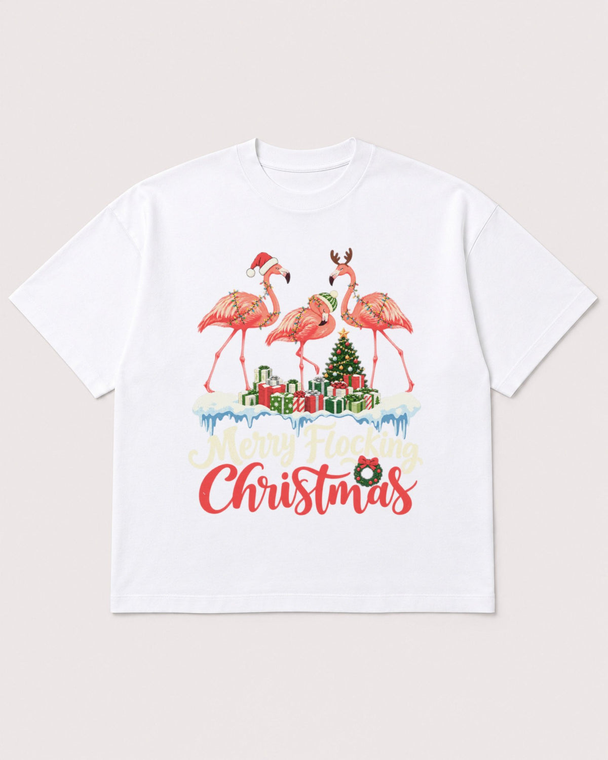 Mockup Boxy Heavyweight Tee White product