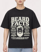 Mockup Boxy Heavyweight Tee Black male close-up 01