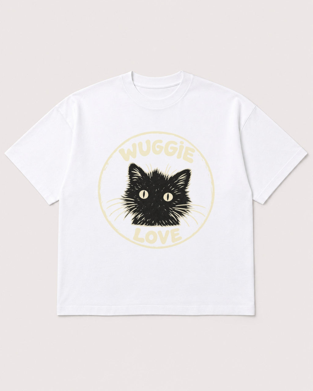 Mockup Boxy Heavyweight Tee White product