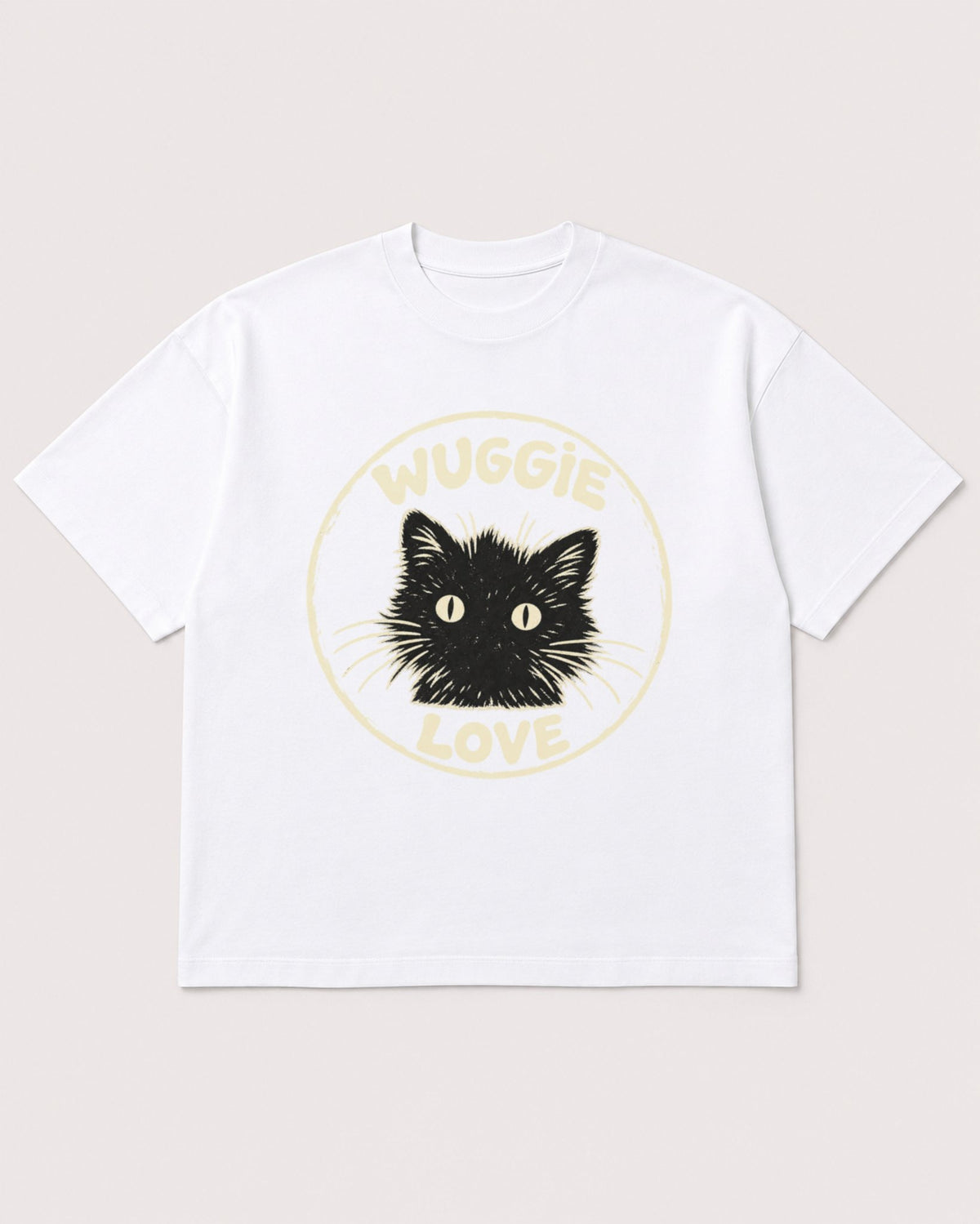 Mockup Boxy Heavyweight Tee White product