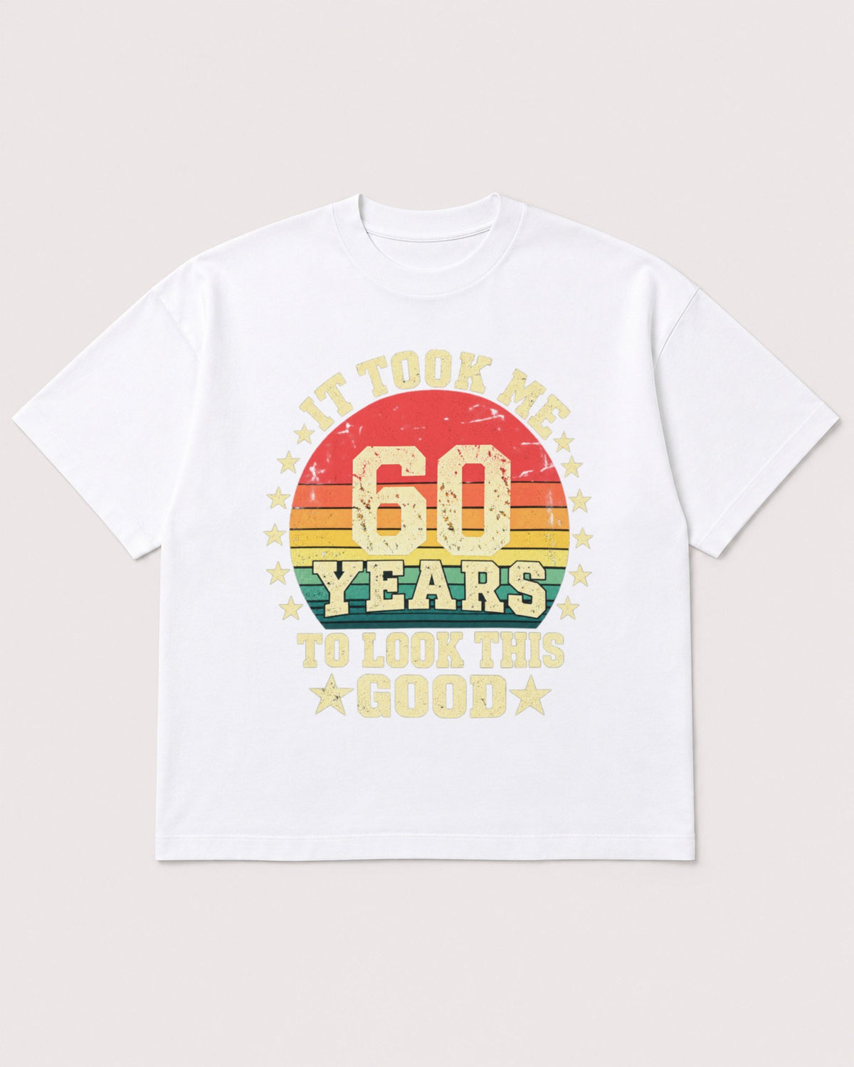 Mockup Boxy Heavyweight Tee White product