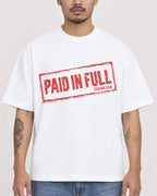 Mockup Boxy Heavyweight Tee White male close-up 12