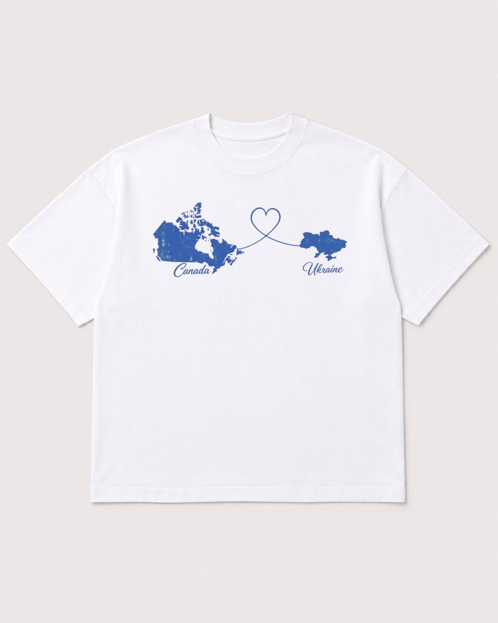 Mockup Boxy Heavyweight Tee White product