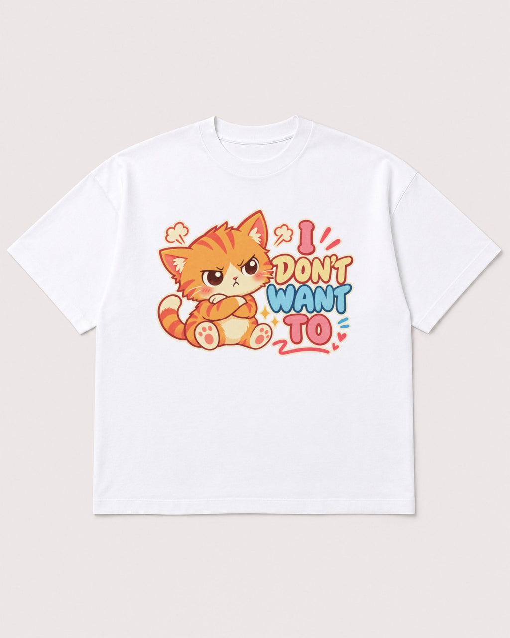 Mockup Boxy Heavyweight Tee White product