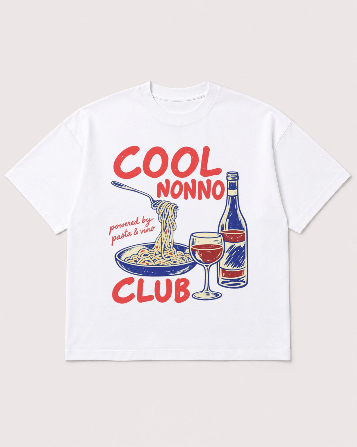 Mockup Boxy Heavyweight Tee White product