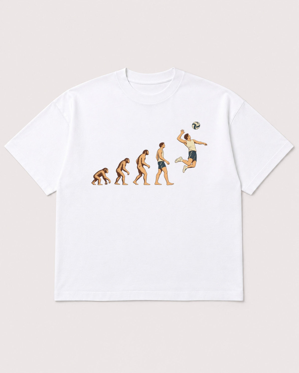 Mockup Boxy Heavyweight Tee White product