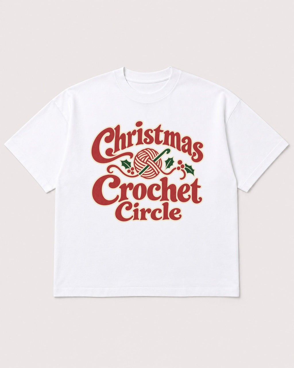 Mockup Boxy Heavyweight Tee White product