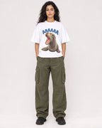 Mockup Boxy Heavyweight Tee White female full-body 07