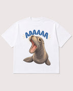 Mockup Boxy Heavyweight Tee White product