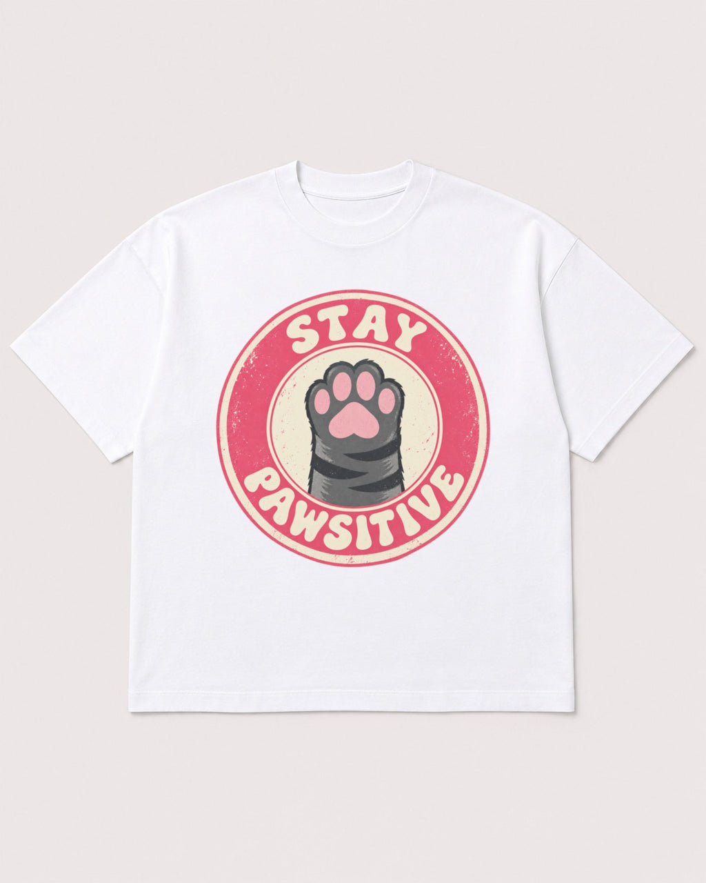 Mockup Boxy Heavyweight Tee White product