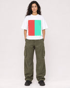 Mockup Boxy Heavyweight Tee White female full-body 07