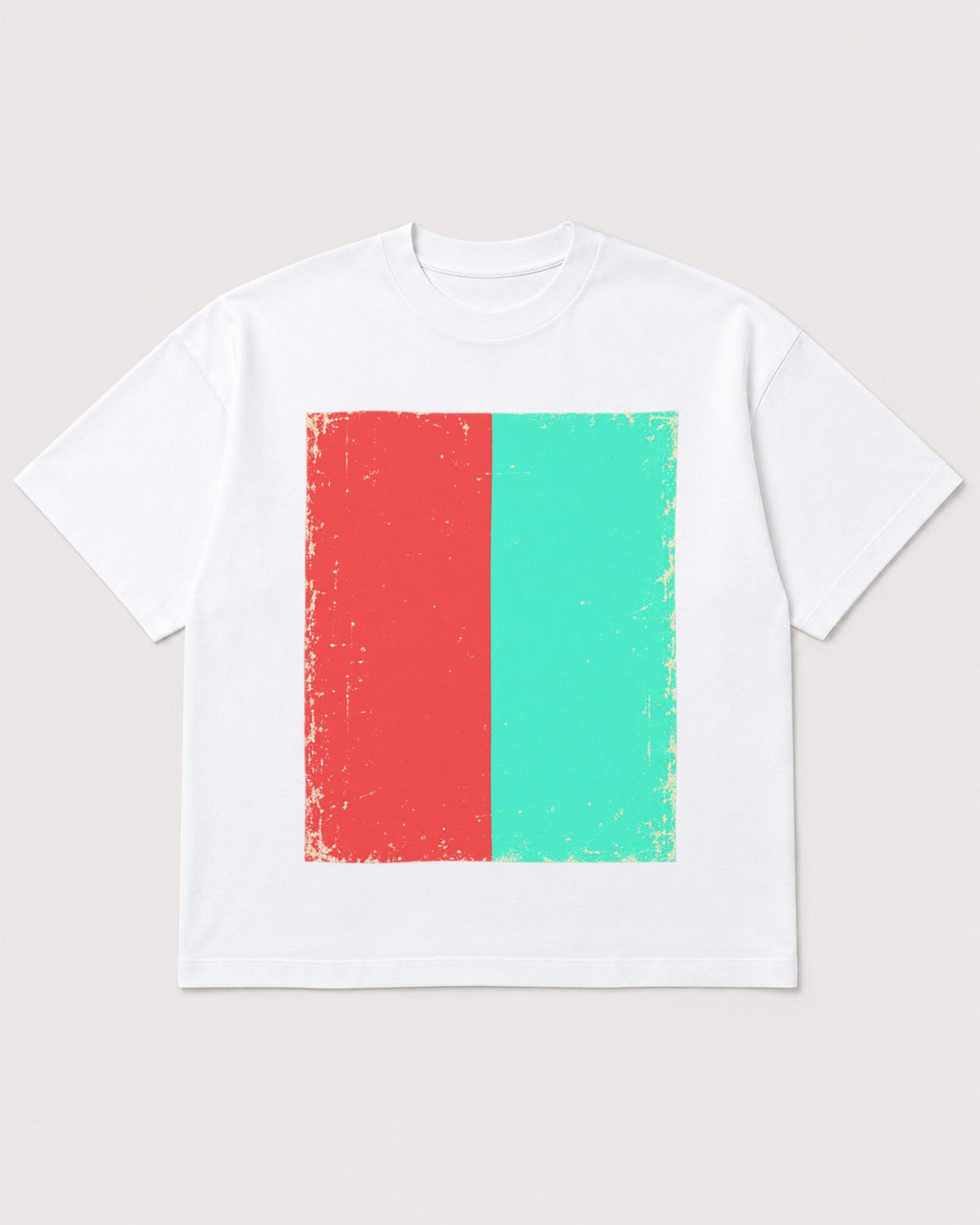 Mockup Boxy Heavyweight Tee White product
