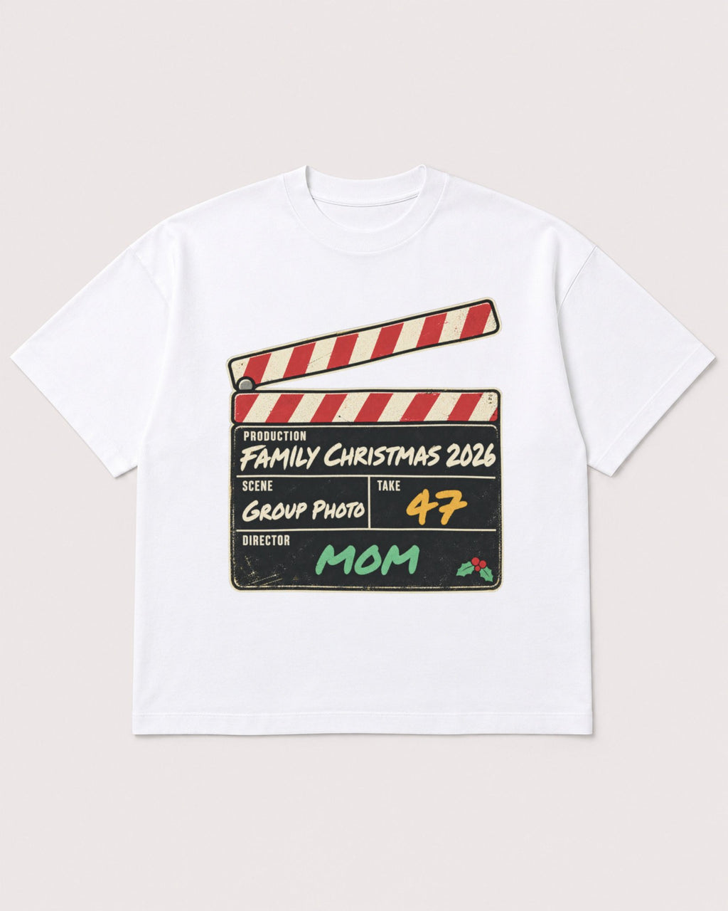 Mockup Boxy Heavyweight Tee White product