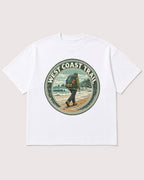 Mockup Boxy Heavyweight Tee White product