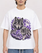 Mockup Boxy Heavyweight Tee White male close-up 03