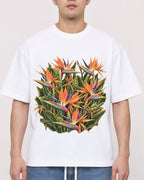 Mockup Boxy Heavyweight Tee White male close-up 13
