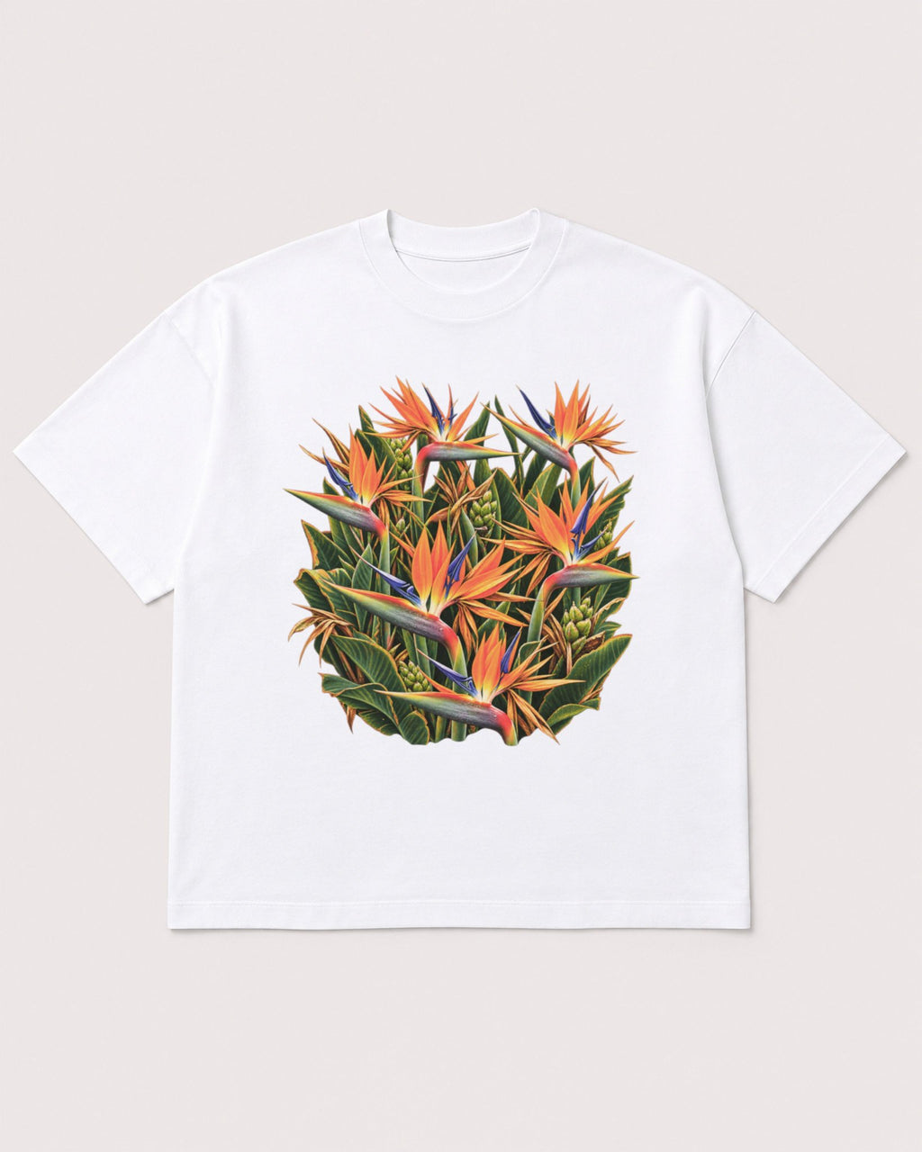 Mockup Boxy Heavyweight Tee White product