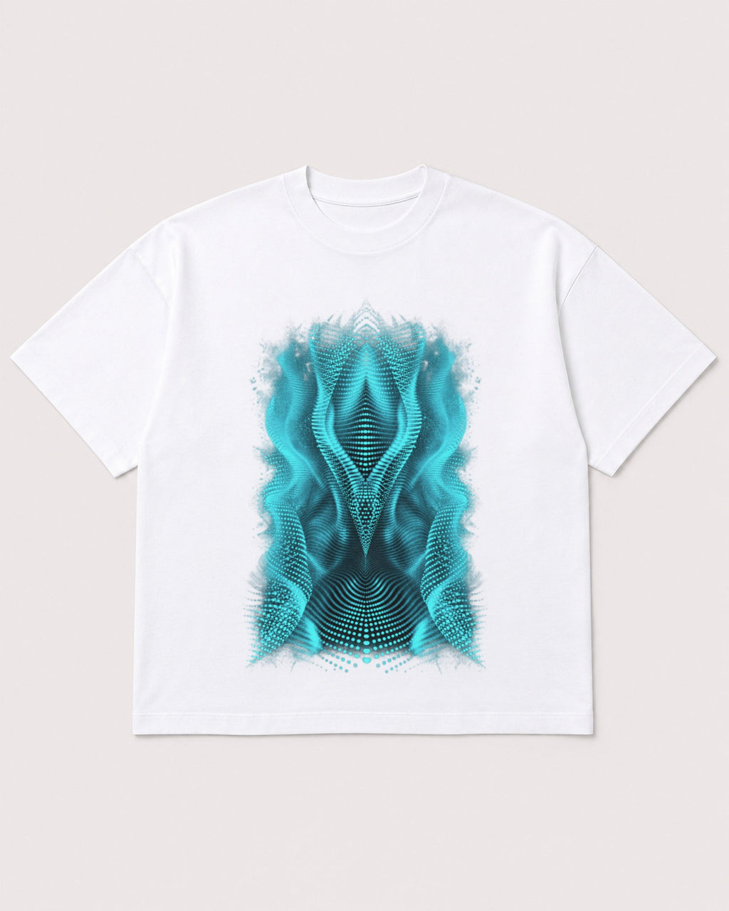 Mockup Boxy Heavyweight Tee White product