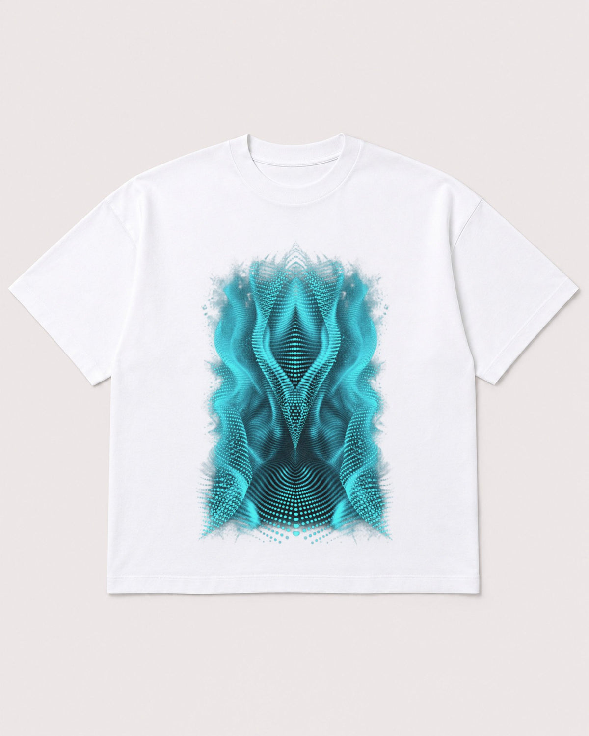 Mockup Boxy Heavyweight Tee White product
