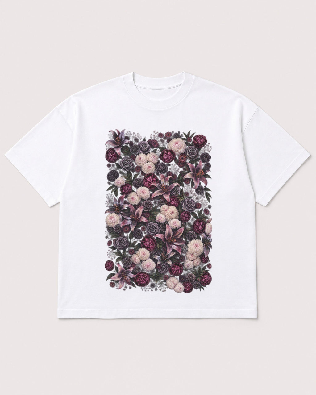 Mockup Boxy Heavyweight Tee White product