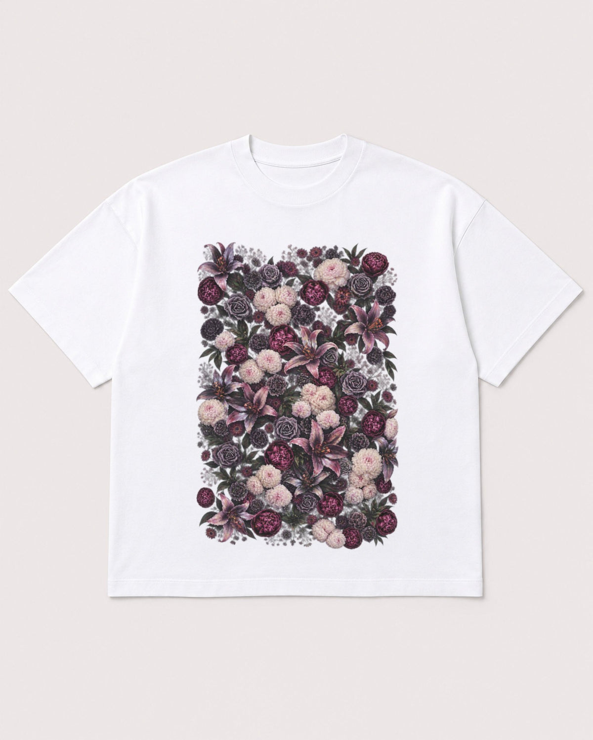 Mockup Boxy Heavyweight Tee White product