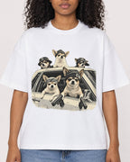 Mockup Boxy Heavyweight Tee White female close-up 05