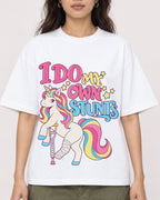 Mockup Boxy Heavyweight Tee White female close-up 02