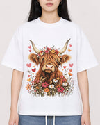 Mockup Boxy Heavyweight Tee White female close-up 01