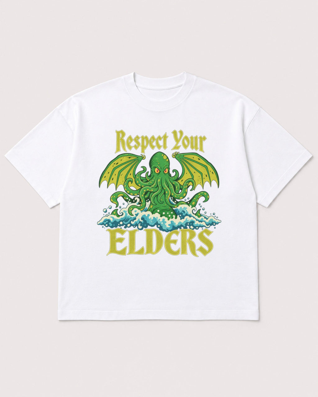 Mockup Boxy Heavyweight Tee White product
